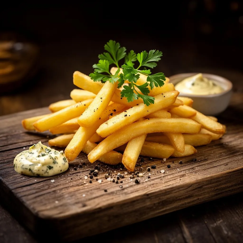 Classic Cut 10mm serving suggestion — crispy golden fries