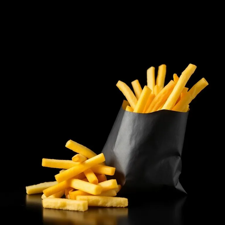 Classic Cut 9mm frozen french fries — premium blast frozen