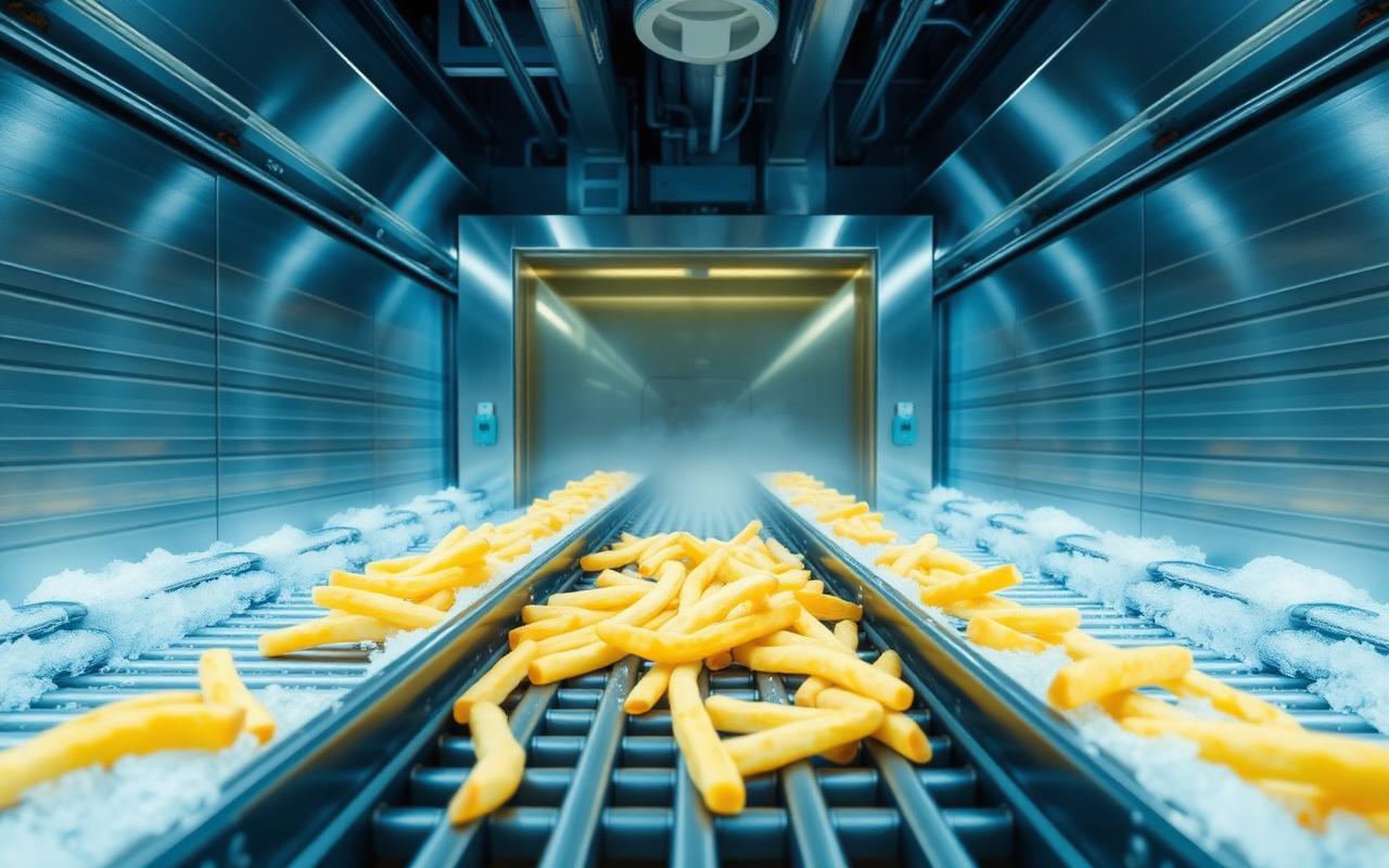 How Blast Freezing Helps Maintain Quality in Frozen Fries