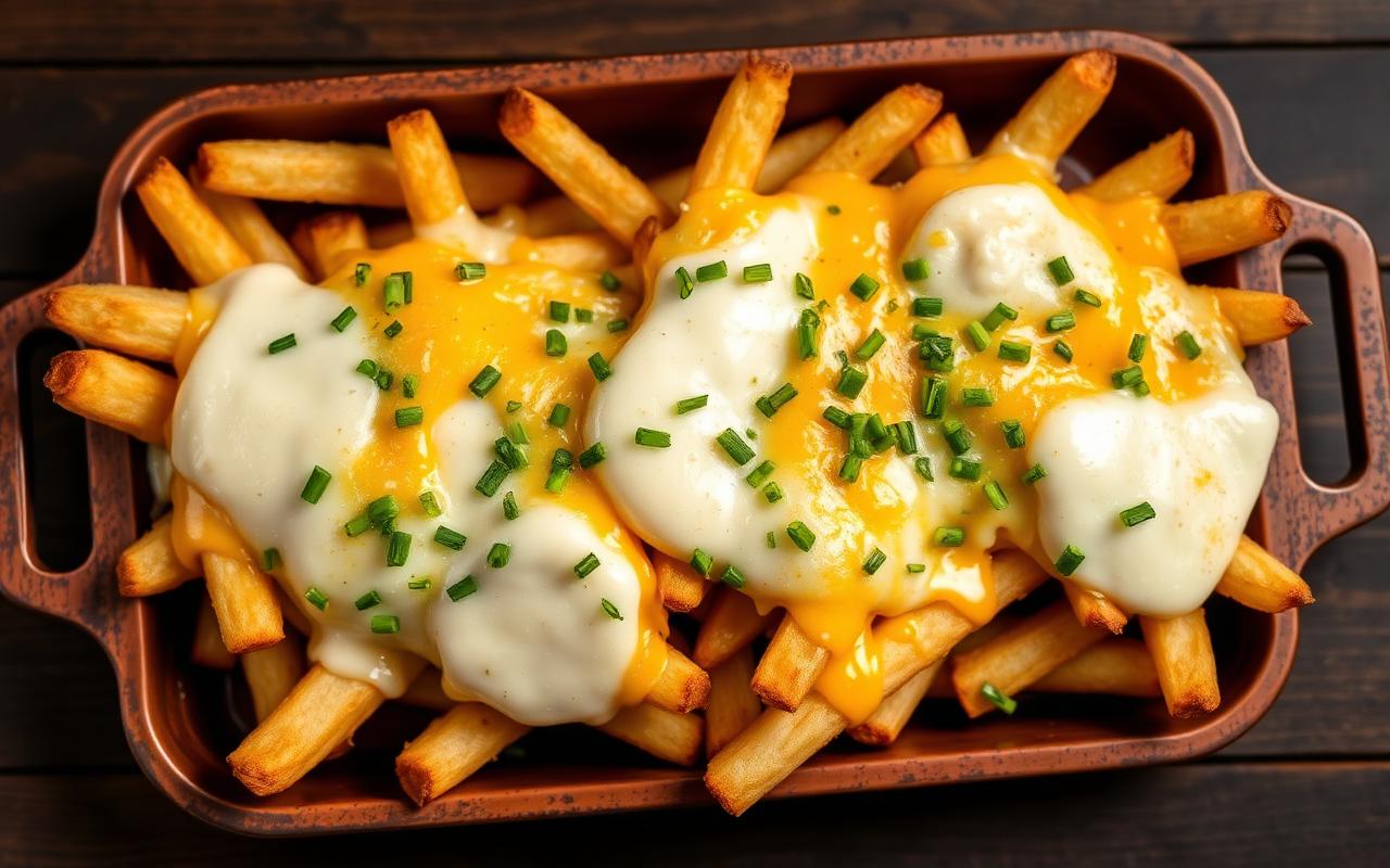 Cheesy Baked Fries Recipe
