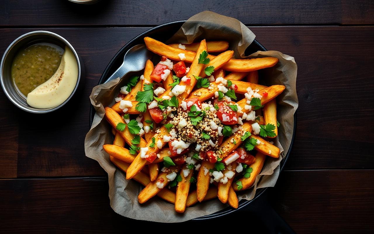Masala Loaded Fries Recipe